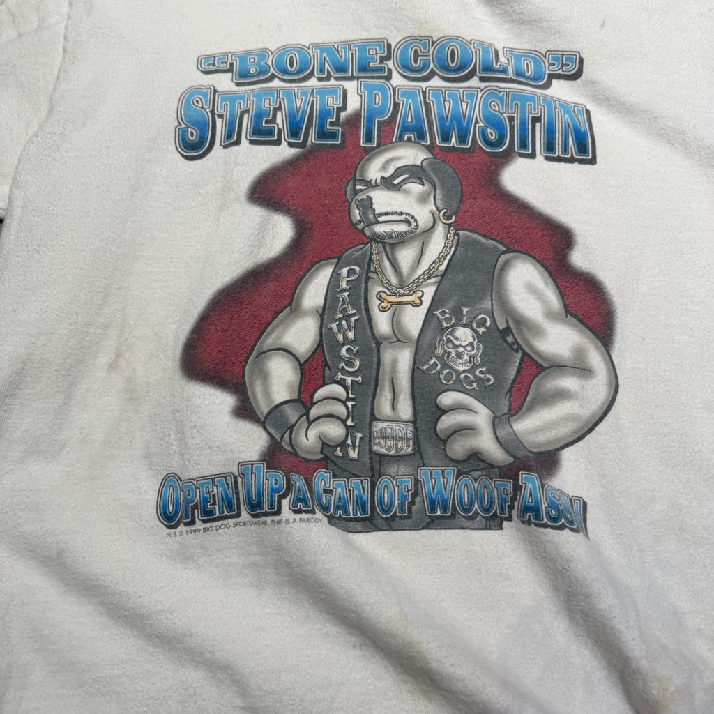size small - Vintage ' 1999 Bone Cold Steve Pawson ' tee