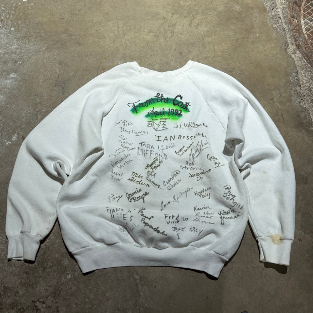 size large - Vintage ' Oklahoma Air Brushed ' Crewneck