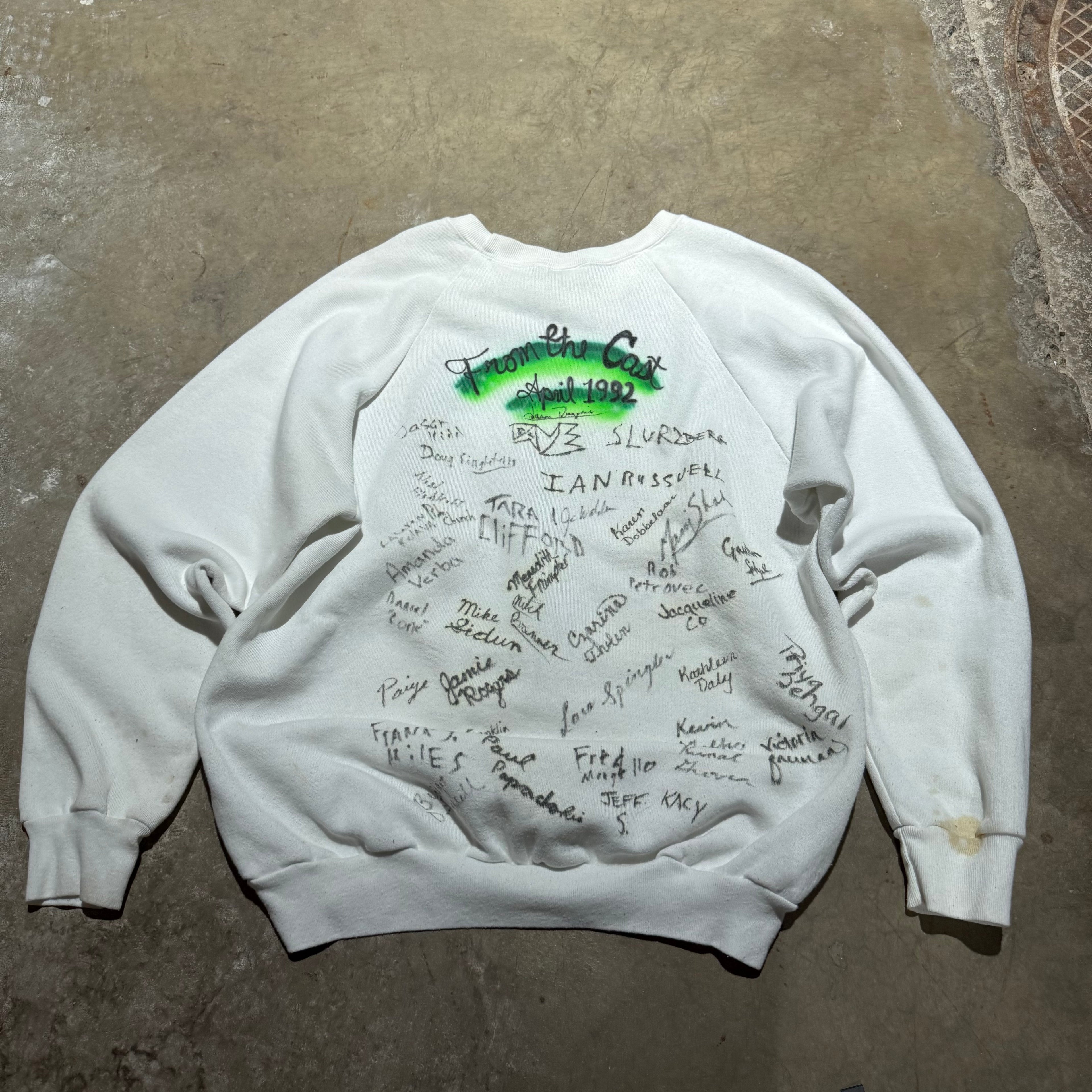 size large - Vintage ' Oklahoma Air Brushed ' Crewneck