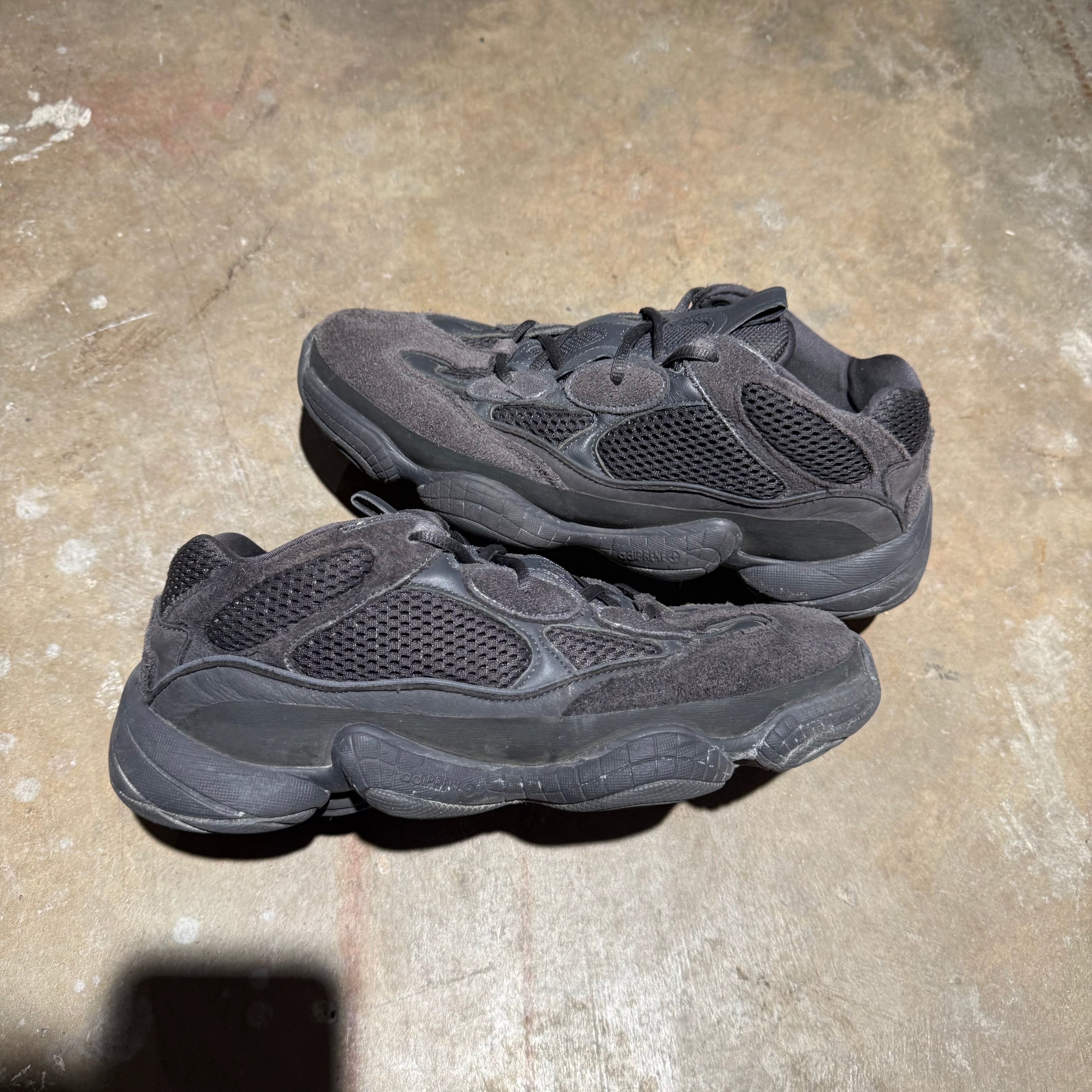 size 10.5 - Yeezy 500 ' Utility Black '