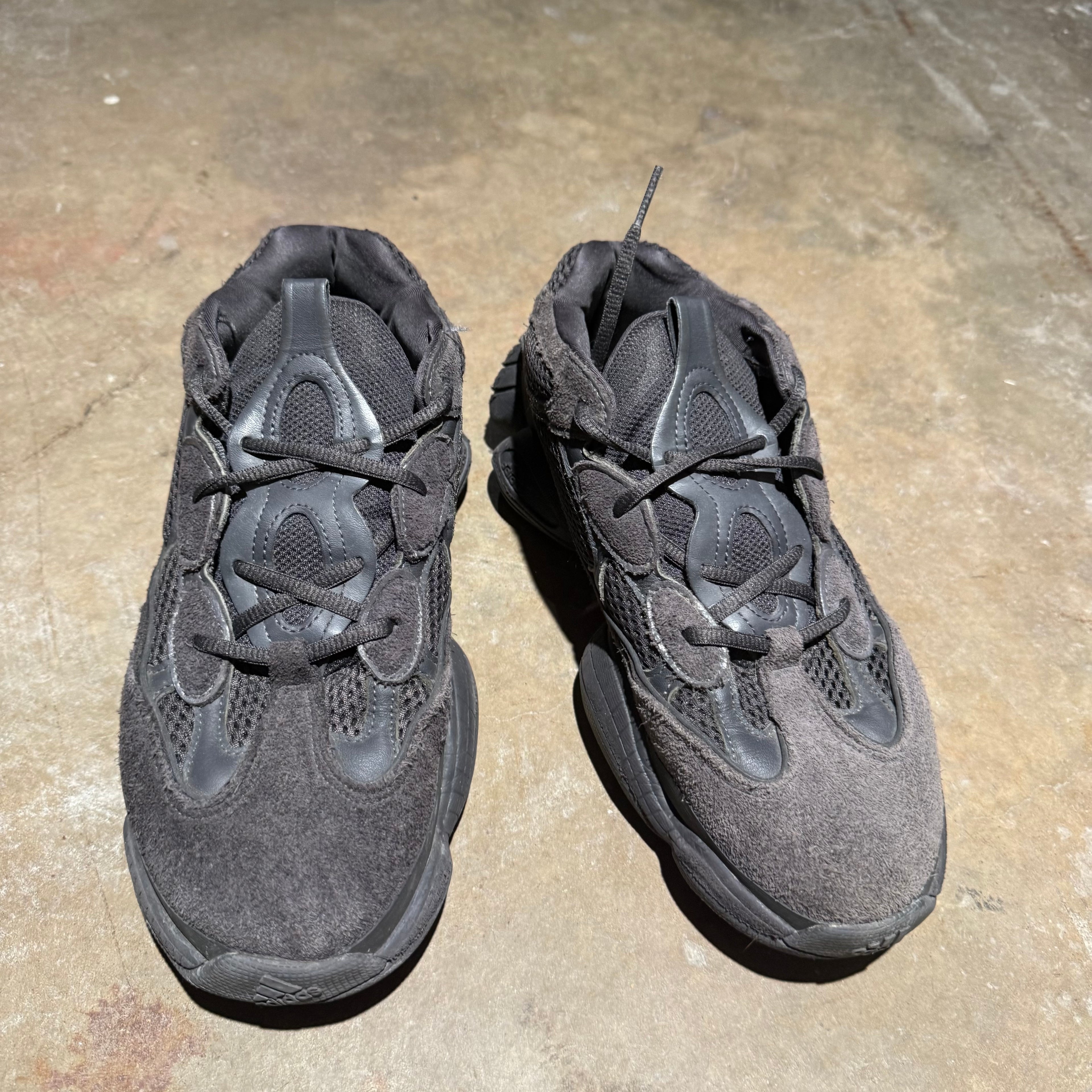 size 10.5 - Yeezy 500 ' Utility Black '