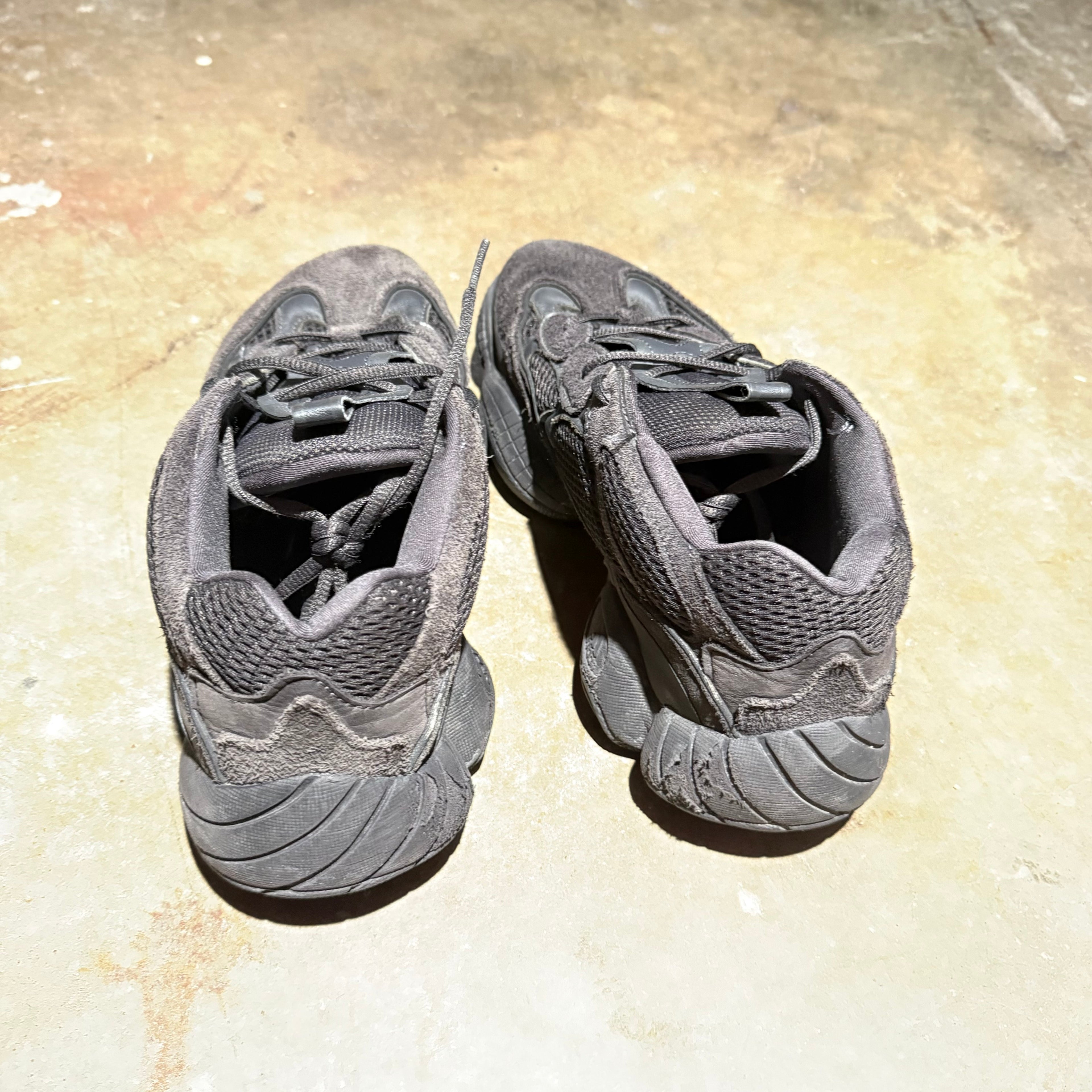 size 10.5 - Yeezy 500 ' Utility Black '