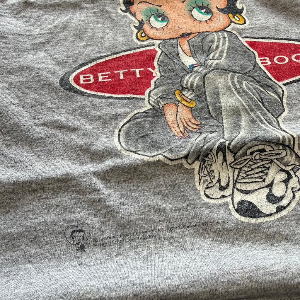 size large - Vintage ' Betty Boop 1998 sweatsuit ' tee