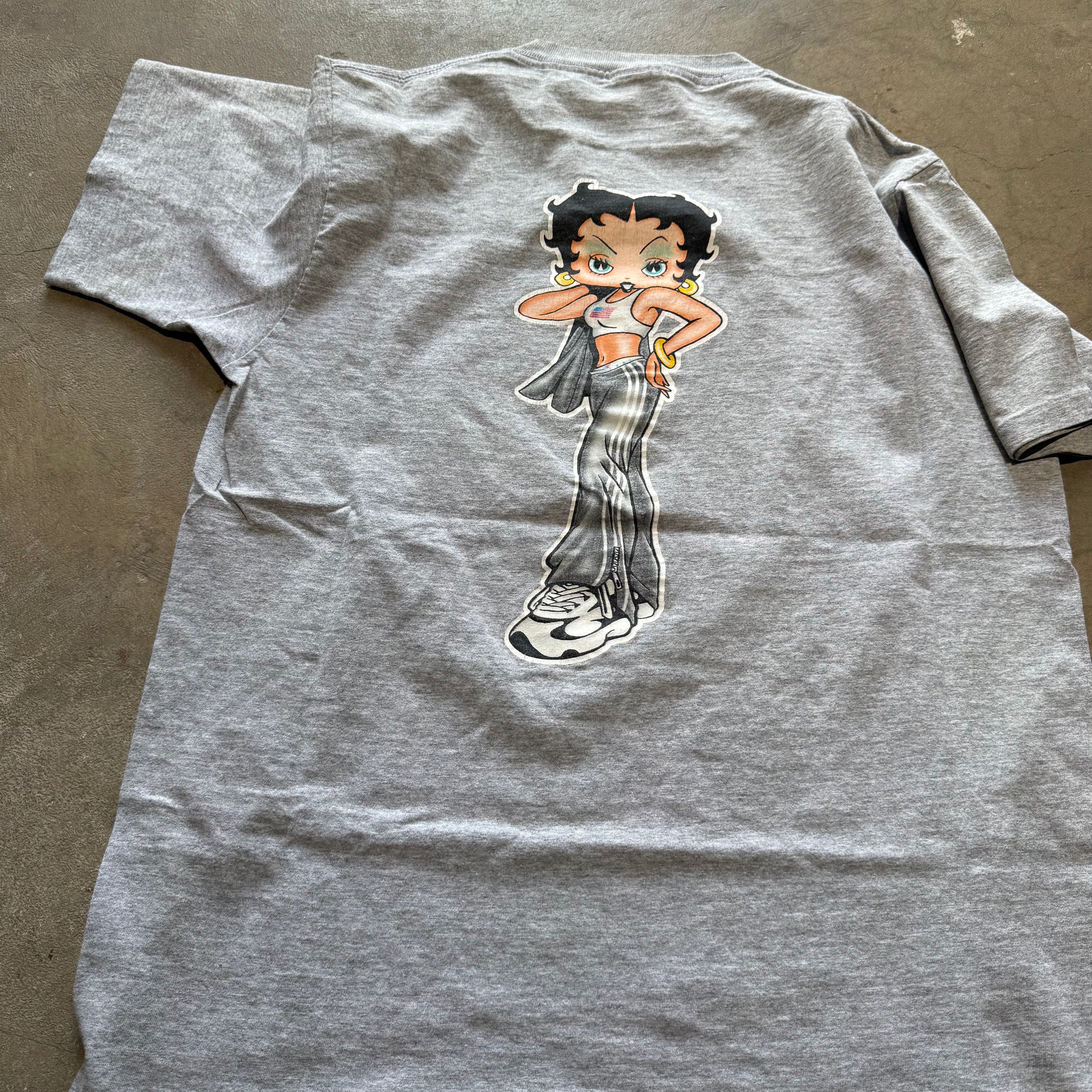size large - Vintage ' Betty Boop 1998 sweatsuit ' tee