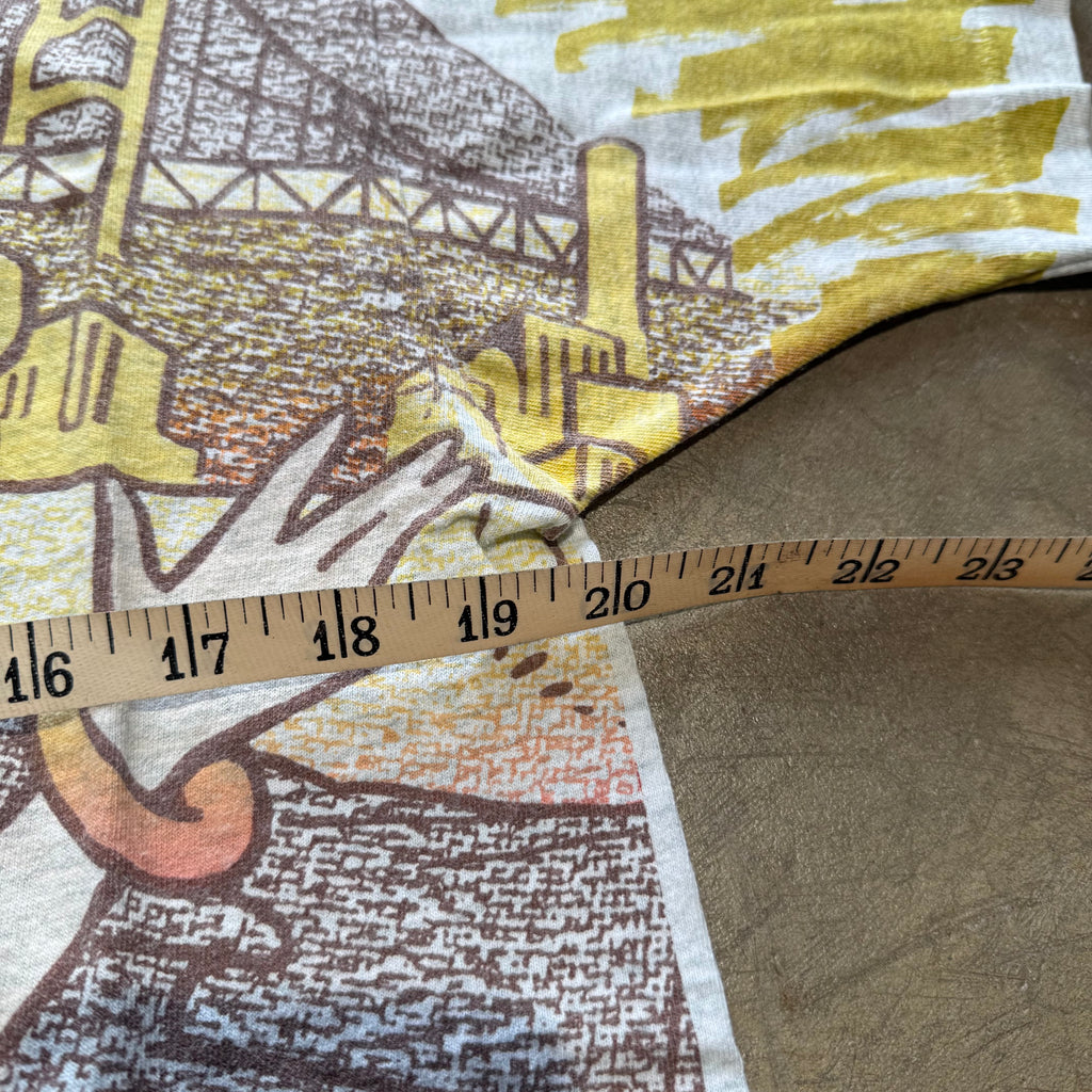 size xl - Vintage ' Betty Boop San Francisco AOP ' tee