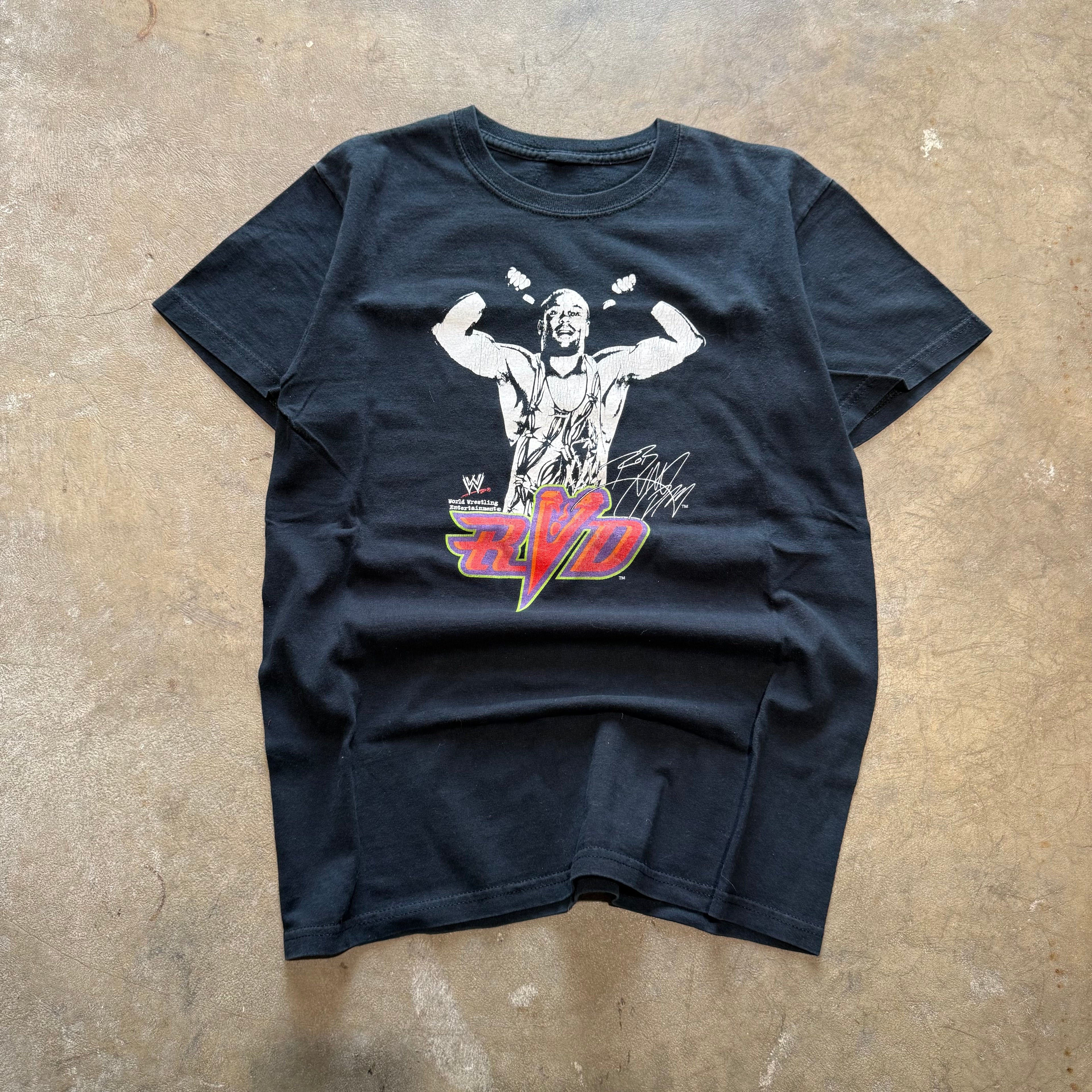 size small - Vintage WWE RVD Wrestling ' tee