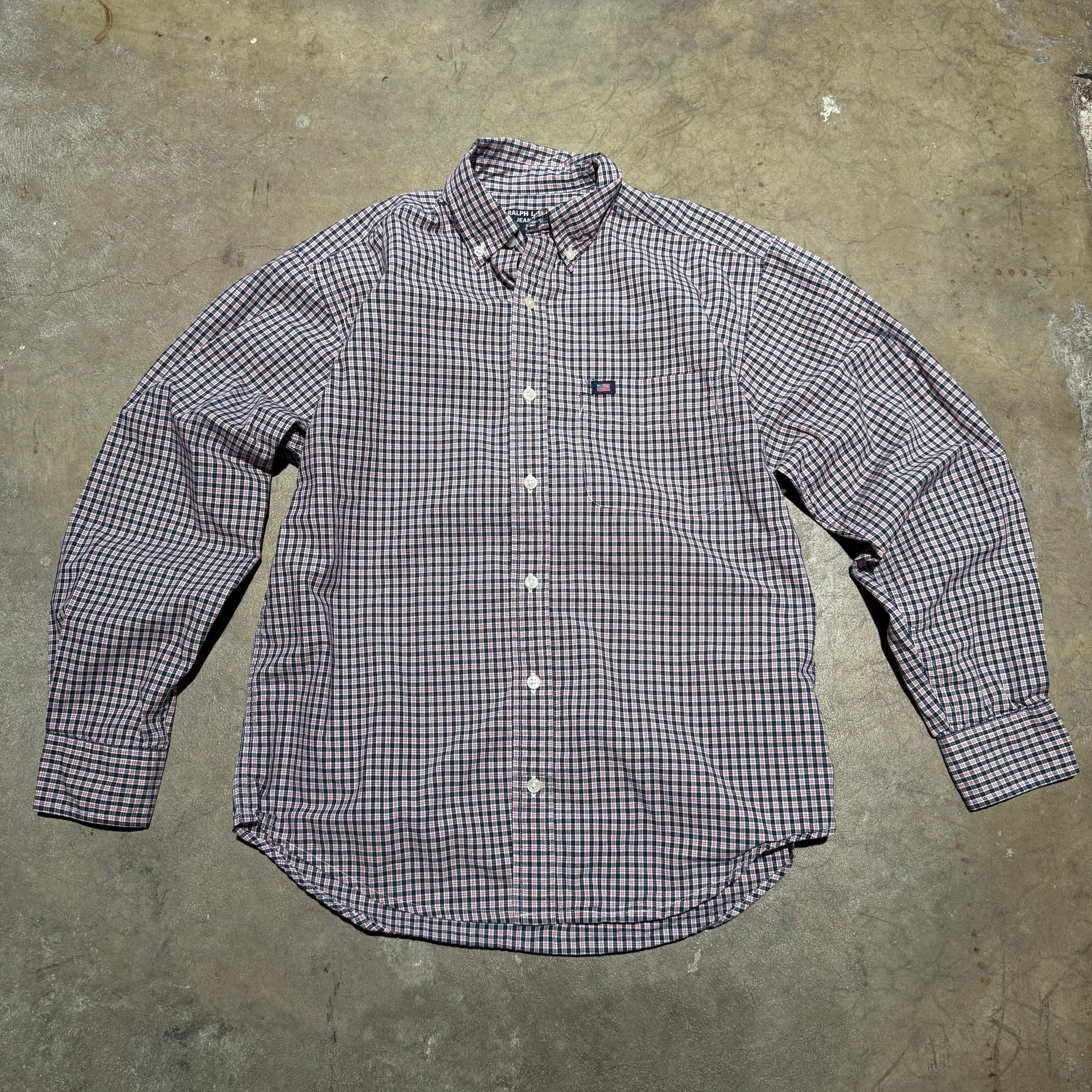 size small - Vintage ' Polo Ralph Lauren Jeans CO Button up ' tee