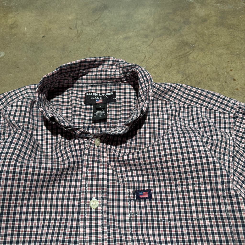 size small - Vintage ' Polo Ralph Lauren Jeans CO Button up ' tee