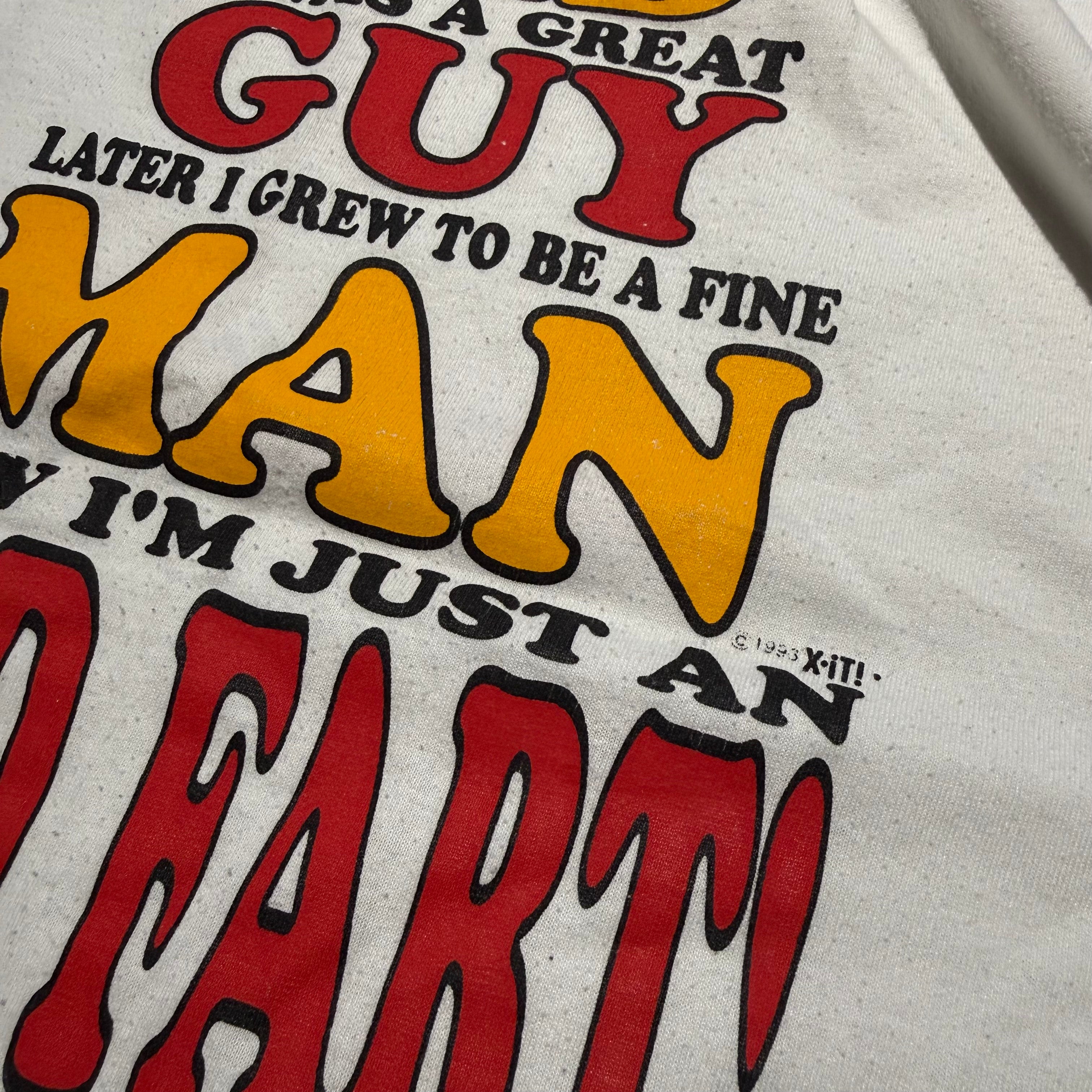size large - Vintage  ' 1993 Old Fart ' tee