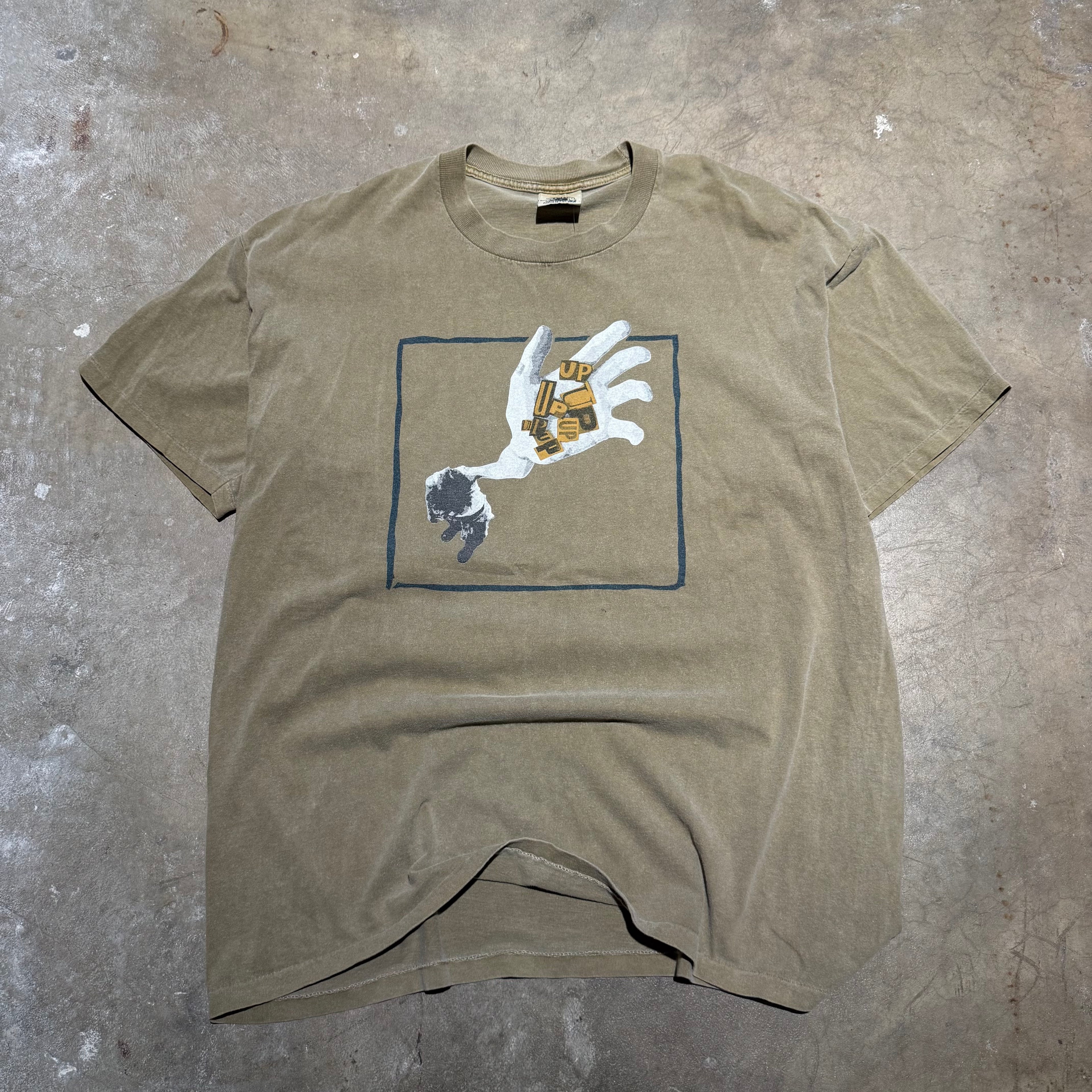size xl - Vintage ' Ani DiFranco Up Up Up Up UP Up ' band tee