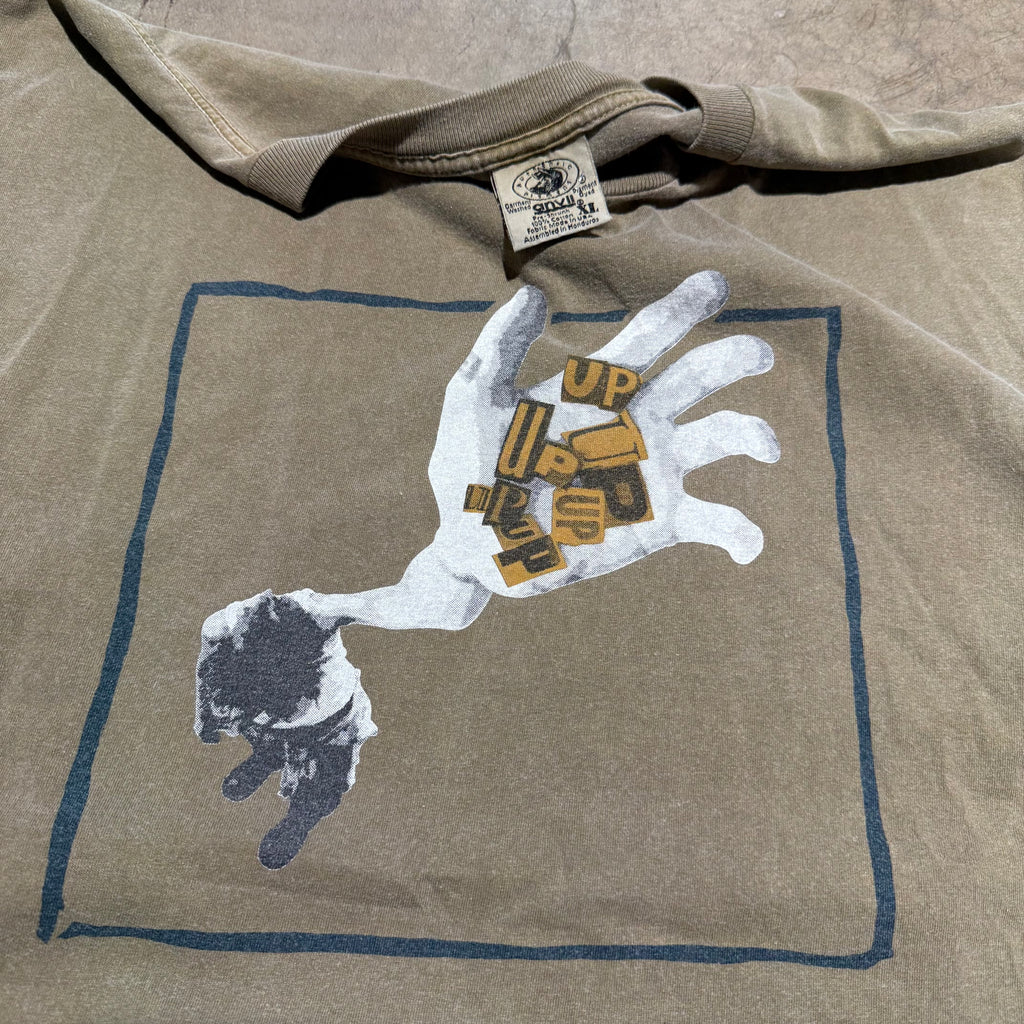 size xl - Vintage ' Ani DiFranco Up Up Up Up UP Up ' band tee