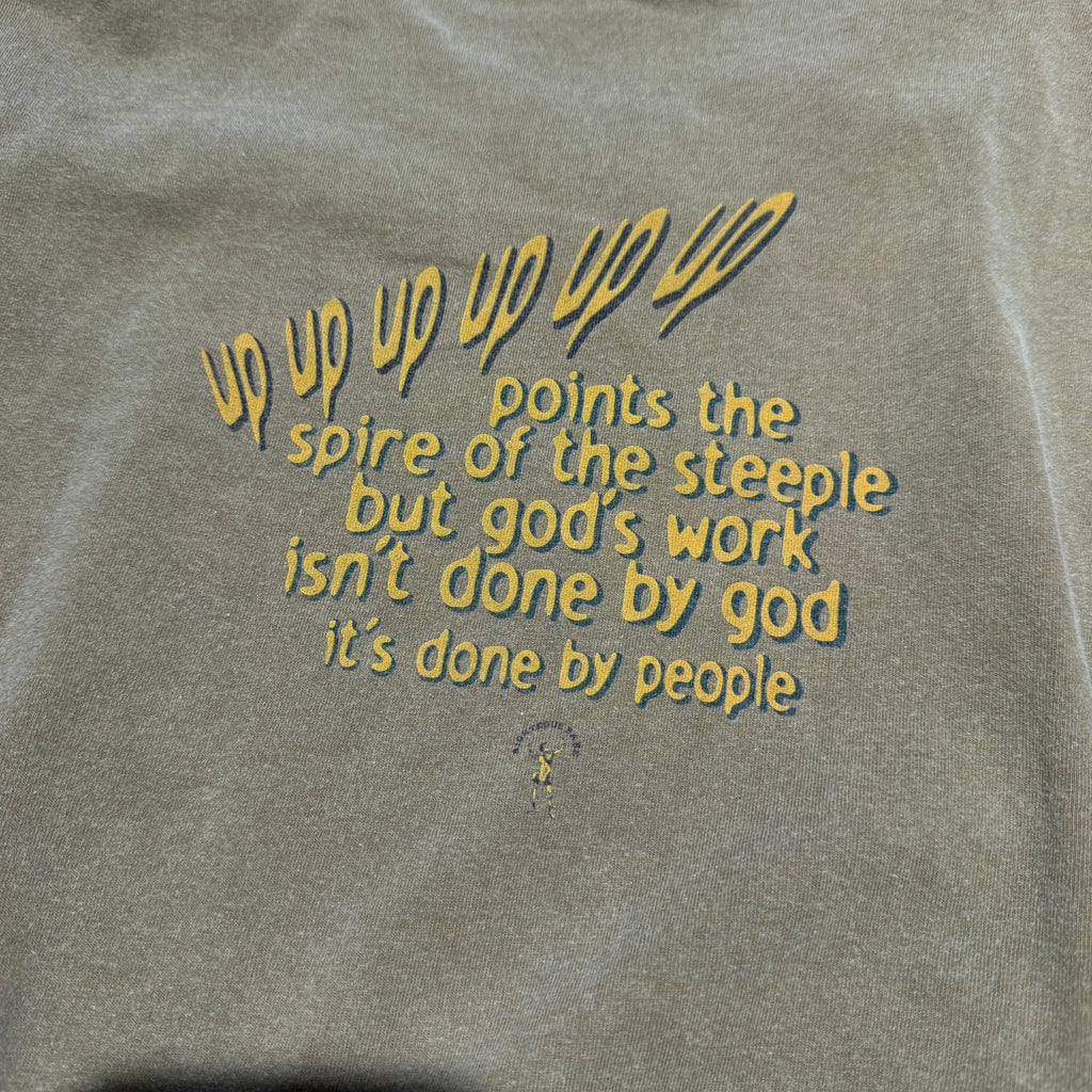 size xl - Vintage ' Ani DiFranco Up Up Up Up UP Up ' band tee