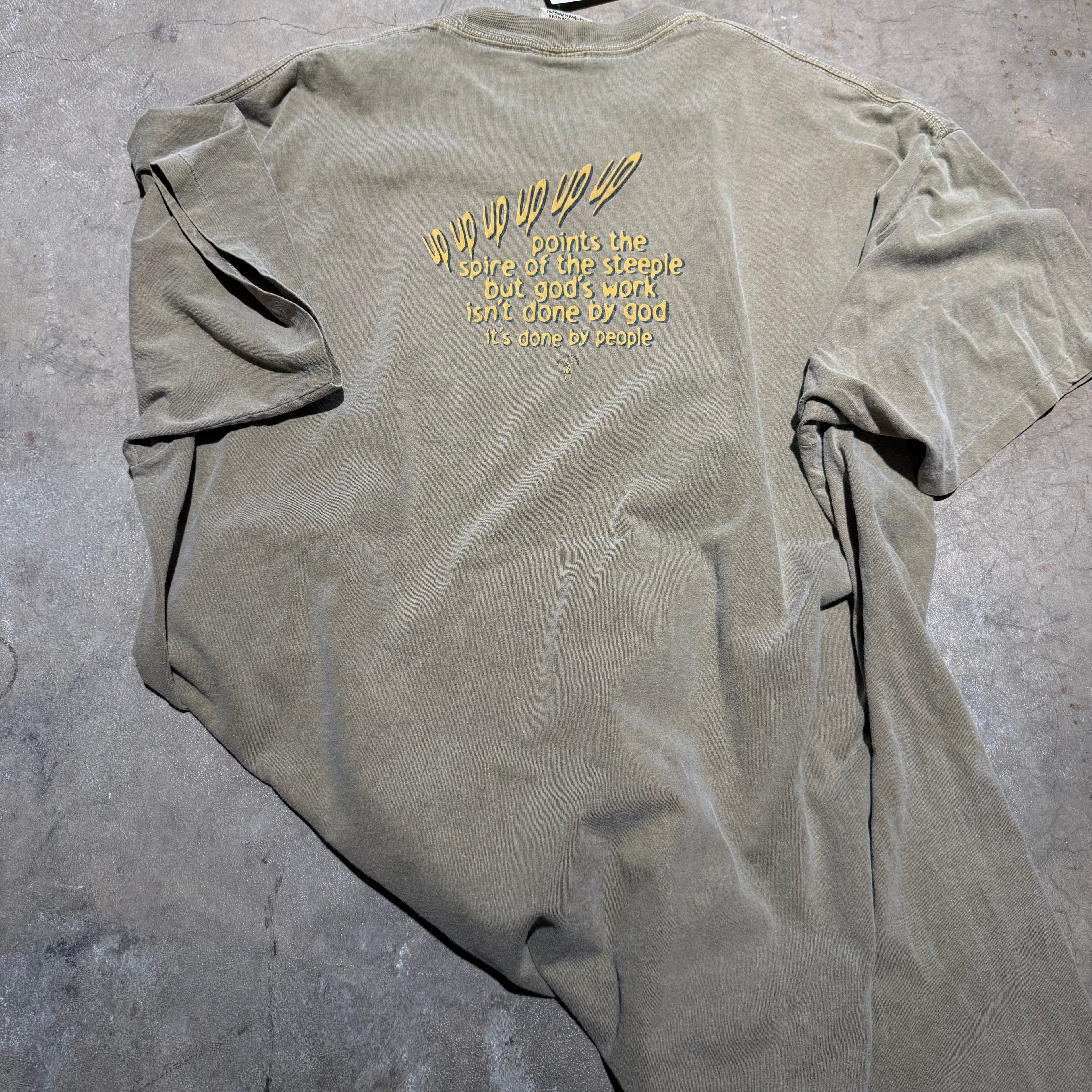 size xl - Vintage ' Ani DiFranco Up Up Up Up UP Up ' band tee