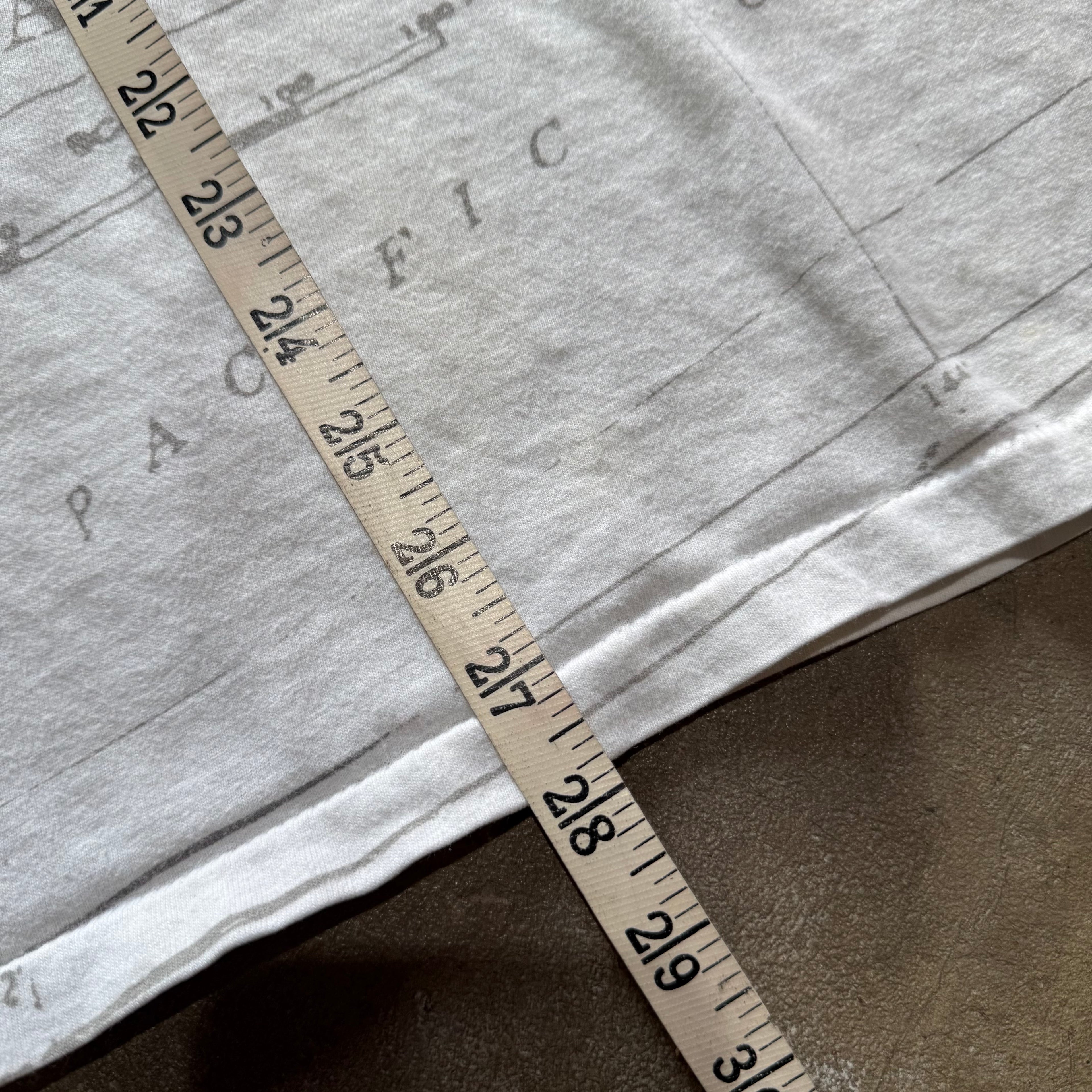size xl - Vintage ' 1994 Northern Exposure Map ' tee