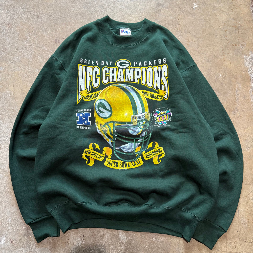 size xl - Vintage ' 1997 Green Bay Packers ' Crewneck