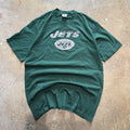 size large - Vintage ' 2001 Jets Football ' tee