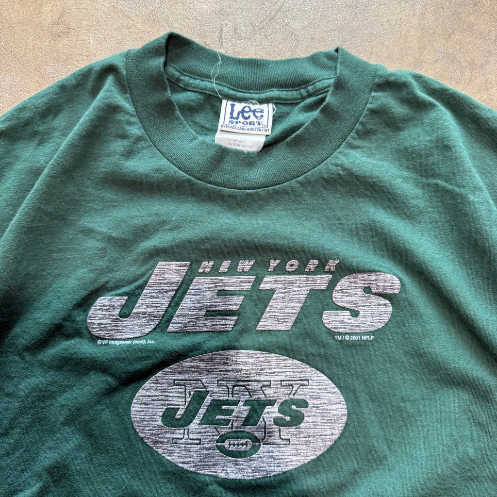size large - Vintage ' 2001 Jets Football ' tee