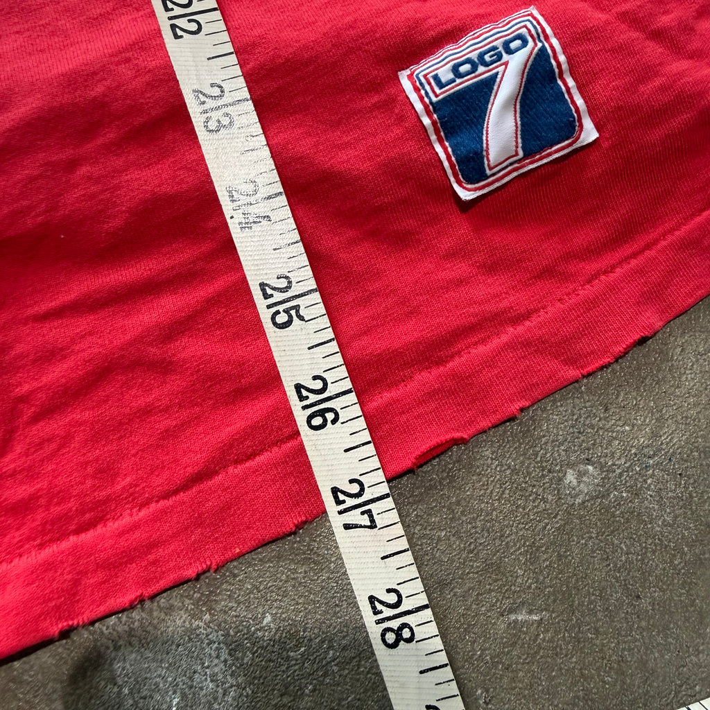 size xl - Vintage ' New Jersey Devils logo 7 ' sleveless tee