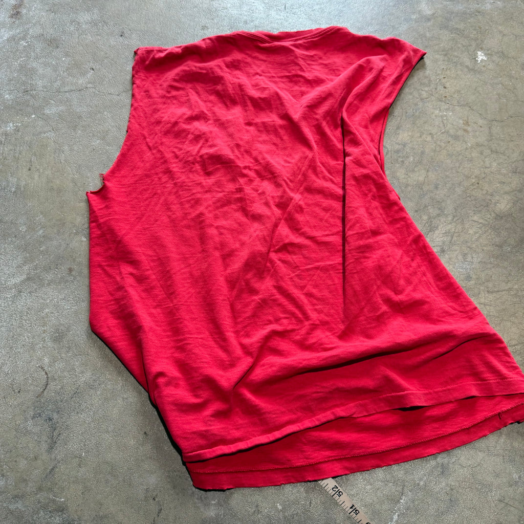 size xl - Vintage ' New Jersey Devils logo 7 ' sleveless tee
