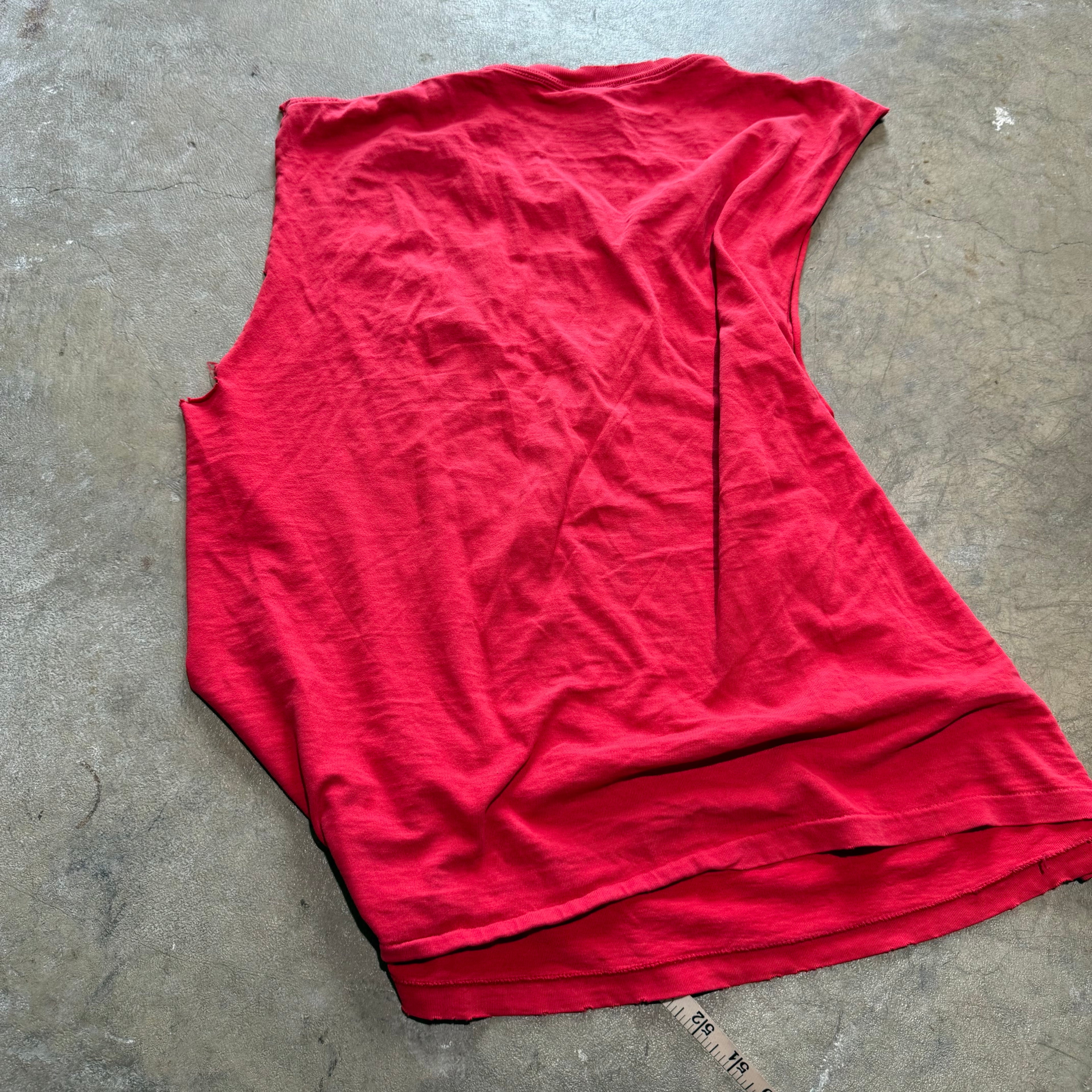 size xl - Vintage ' New Jersey Devils logo 7 ' sleveless tee