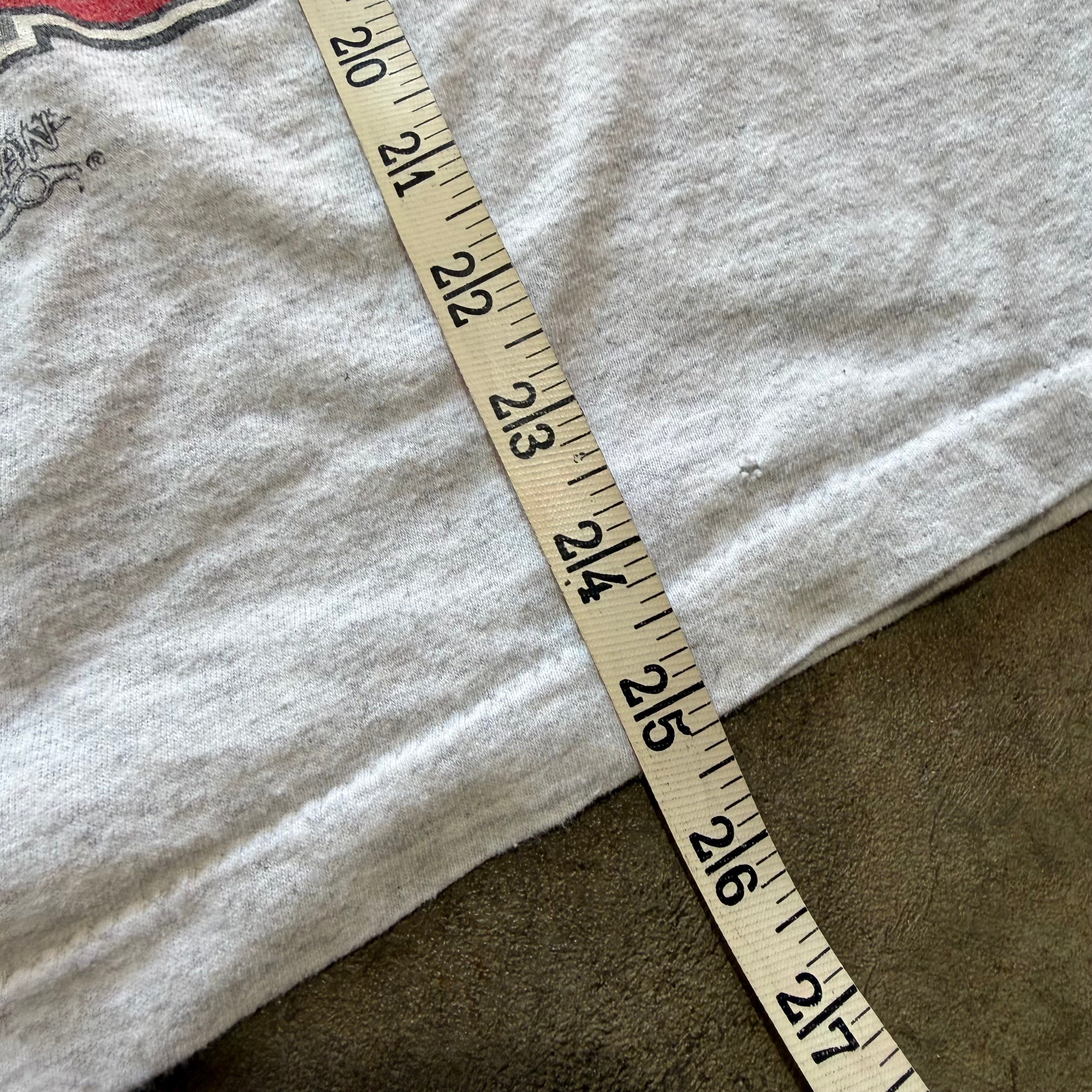 size large - Vintage ' Hickory Crawdads ' tee