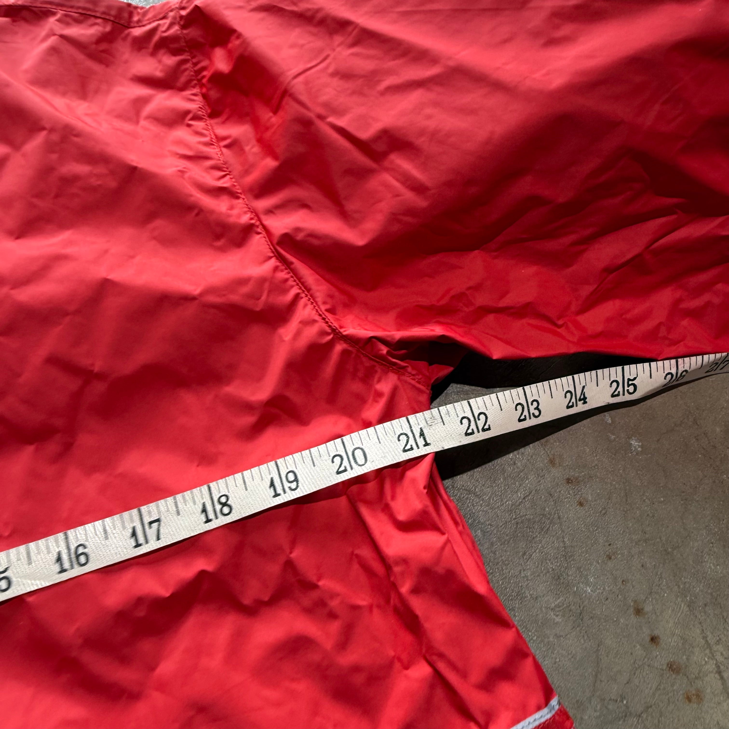 size medium - Vintage ' Stussy Red windbreaker ' jacket