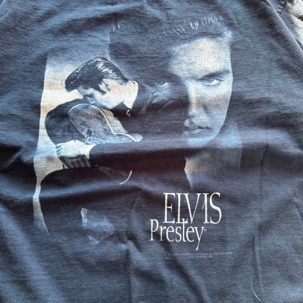 size xl - vintage ' 2003 Elvis Presley Band ' tee