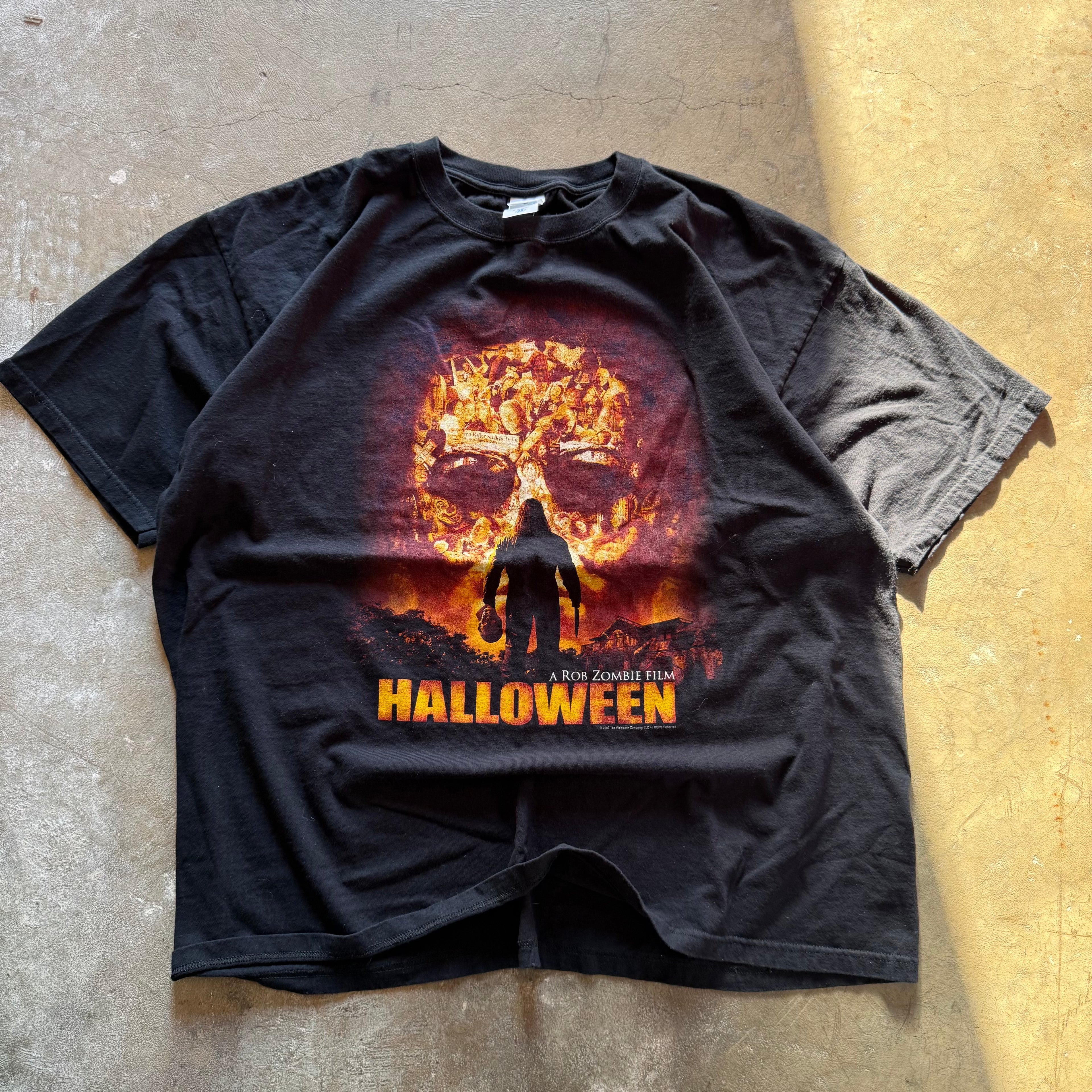 size xxl - vintage ' 2008 Halloween Rob Zombie ' tee