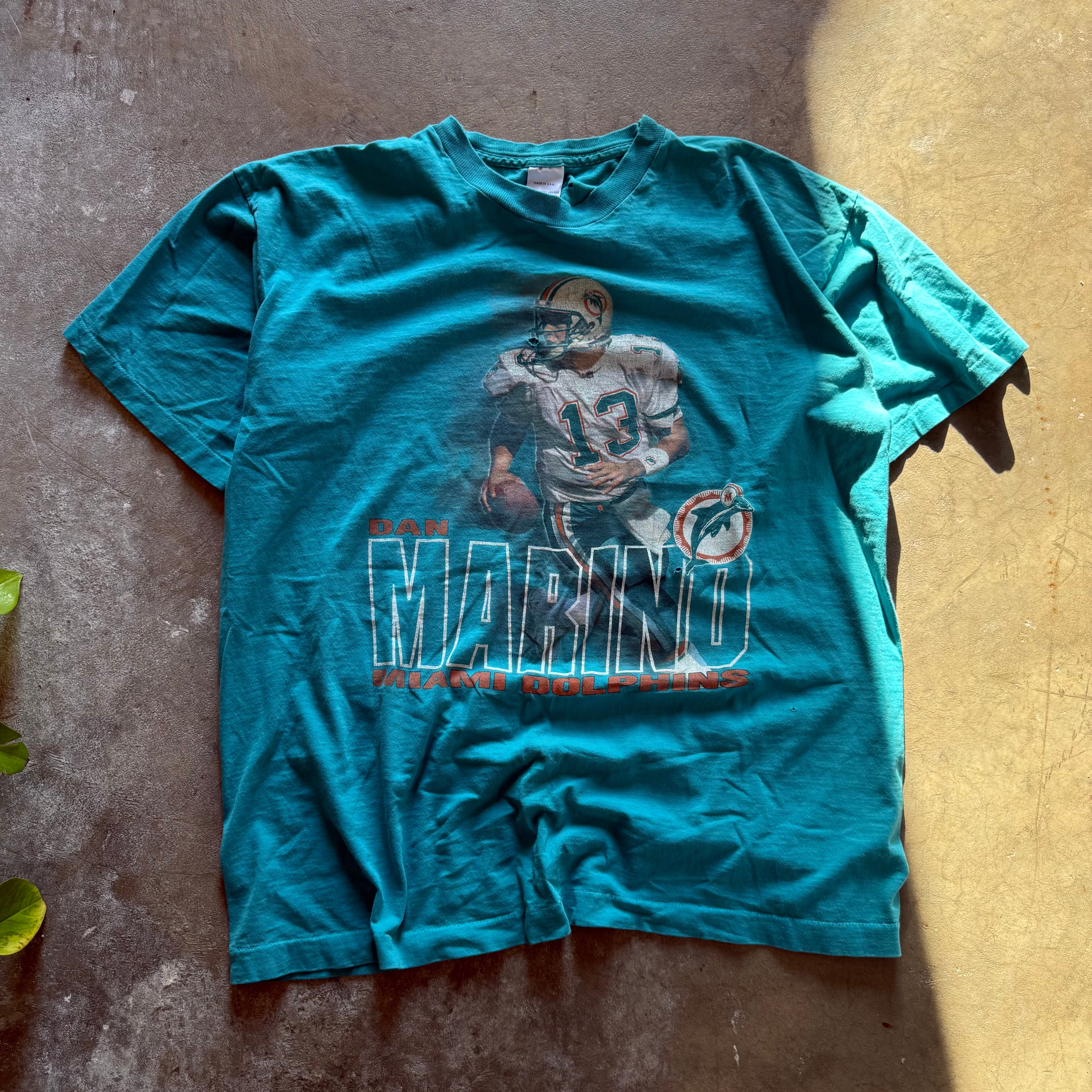 size xl - vintage ' 1995 Salem Sportswear Dan Marino Dolphins ' tee